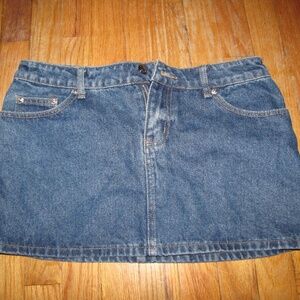 Denim mini skirt - New with tags